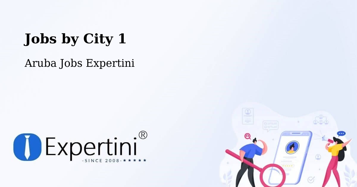 City Jobs in Aruba - Expertini