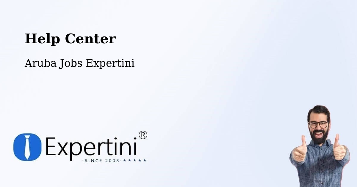 Help Center – Aruba - Aruba Jobs Expertini